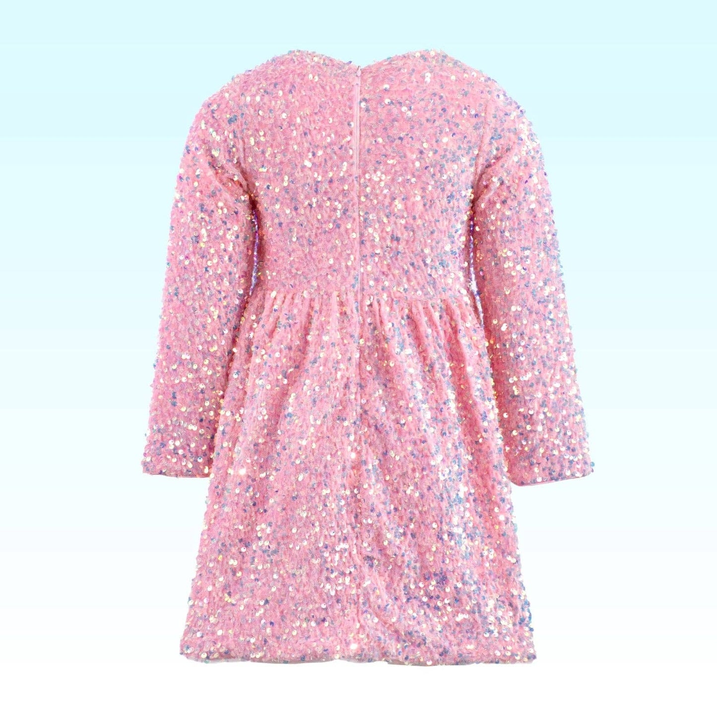 Pink Sequin Dress