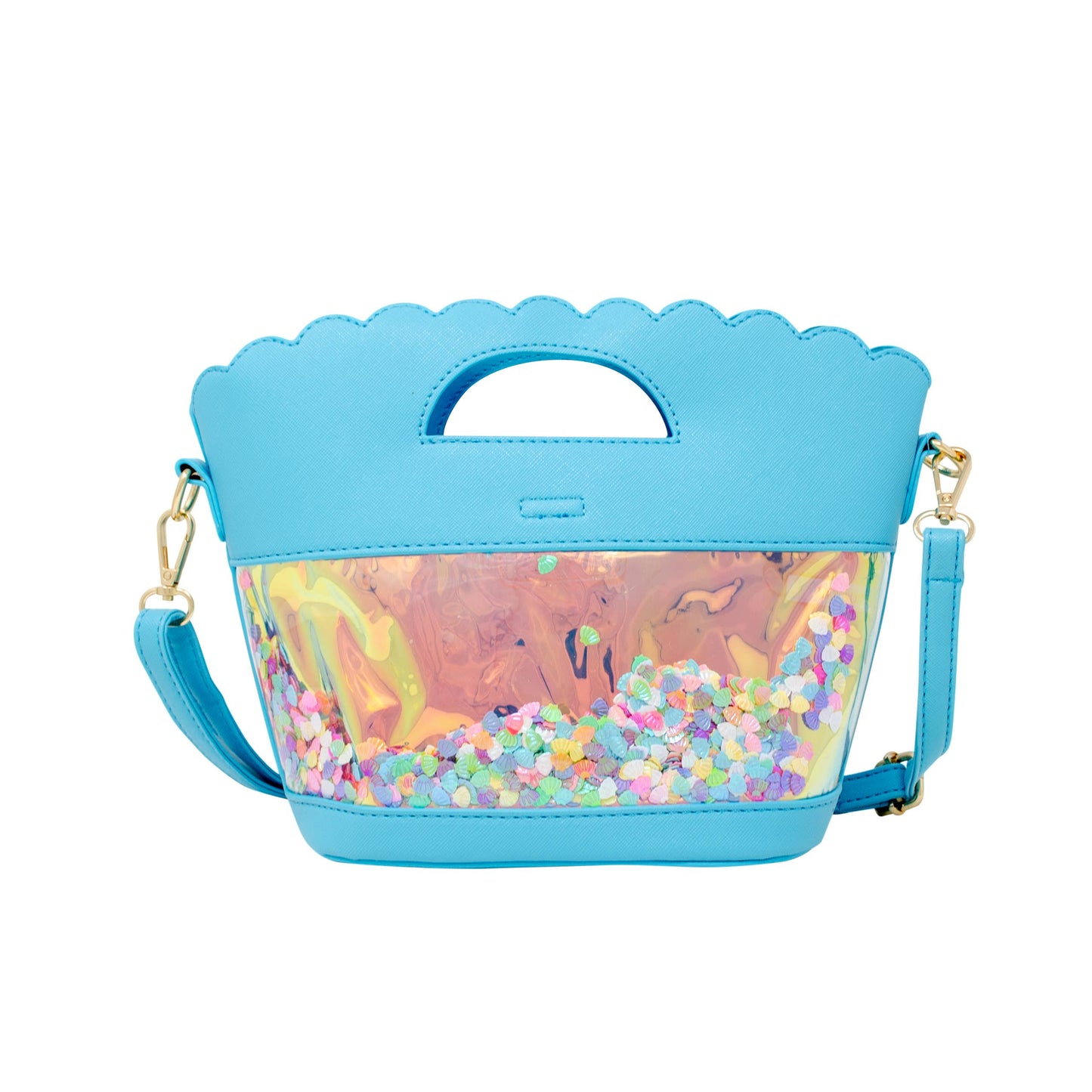 Mermaid Confetti Tote Bag