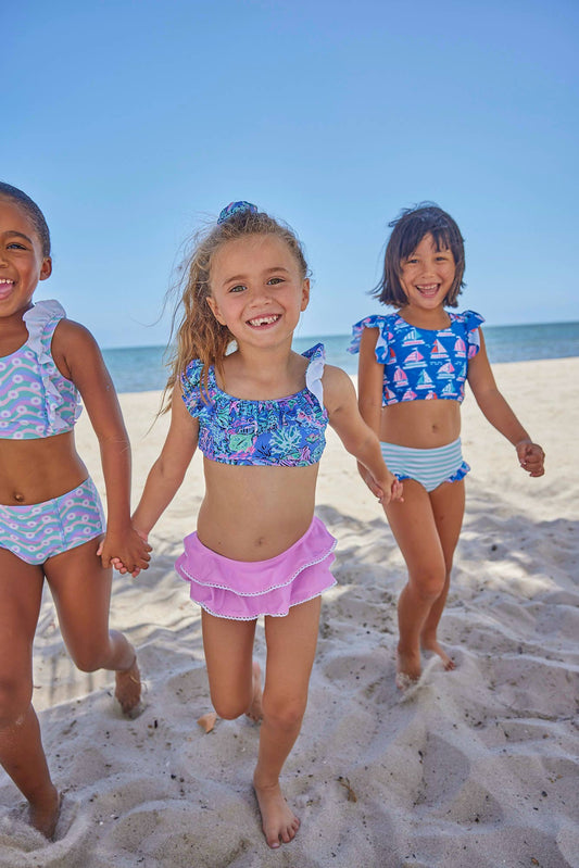 Indigo Sunset Two Piece Swimsuit