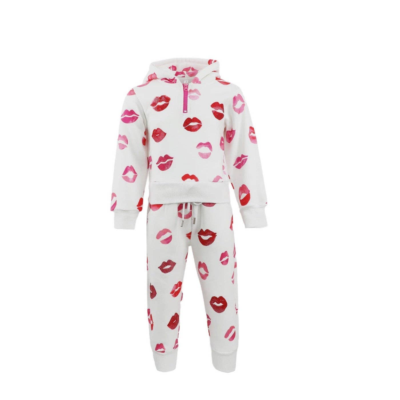 Sparkly Lips Jogger Set
