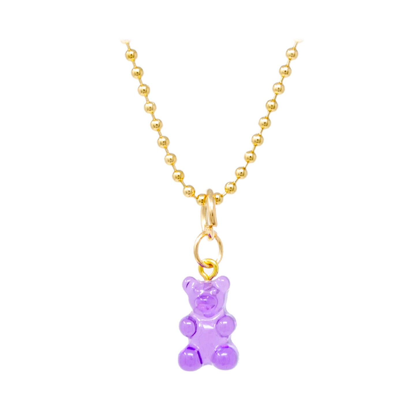 Gummy Bear Necklace by ZOMI GEMS