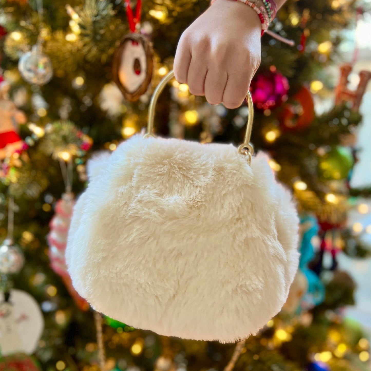 Lovie Kids Purse in Ivory