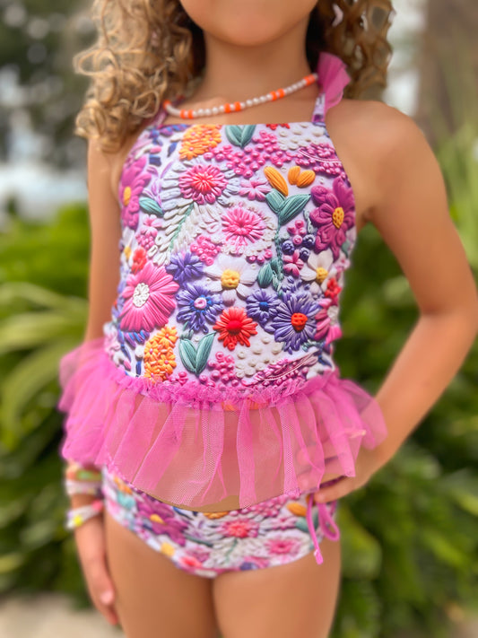 Selah Tankini Swimsuit - Soleil Azteca