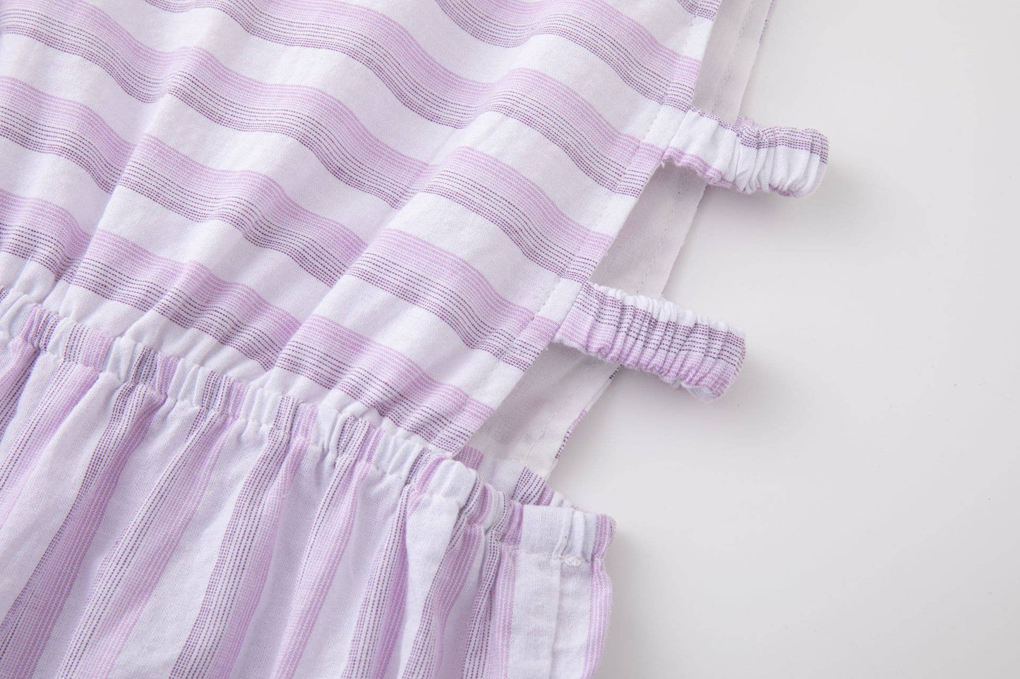 Striped jumpsuit for girls