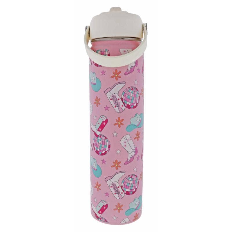 Howdy, Girl 24 Oz. Skinny Bottle With Straw Cap