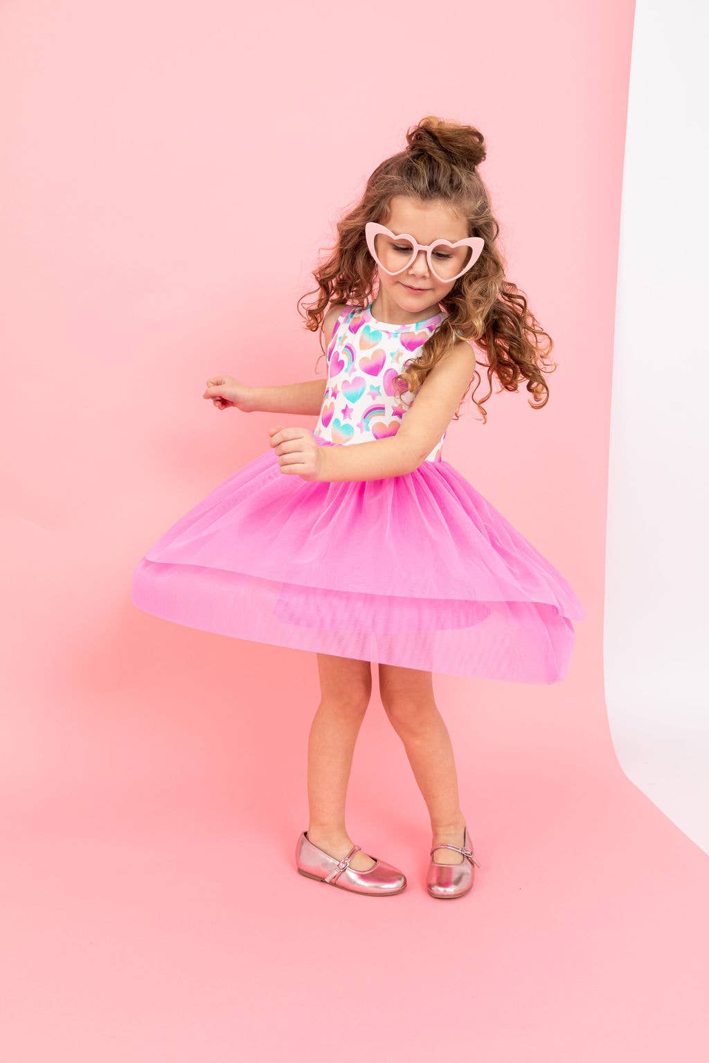 Kids Tulle Bamboo Dress - True Love - Spring Easter Dress