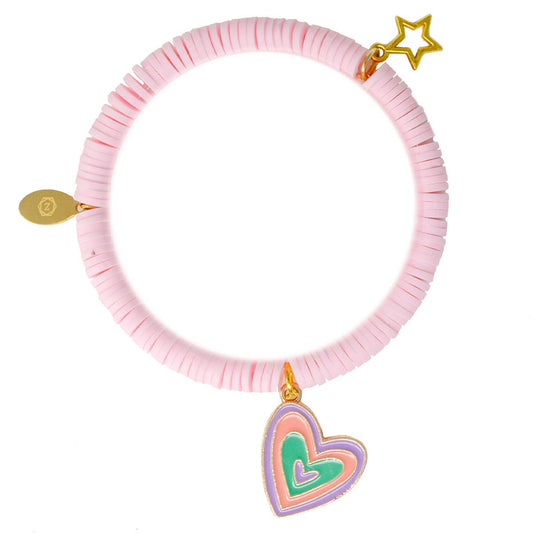 Bright Pom Pom Bracelet Tower