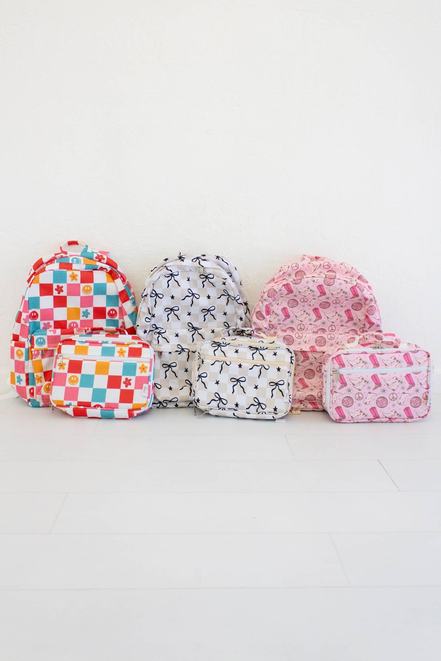 Smiley Vibes Backpack pair