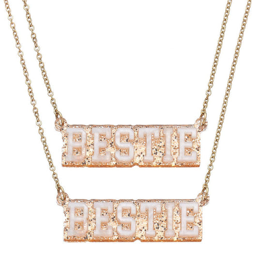J.V Charm Club - Charm Besties Necklaces - 2 per card