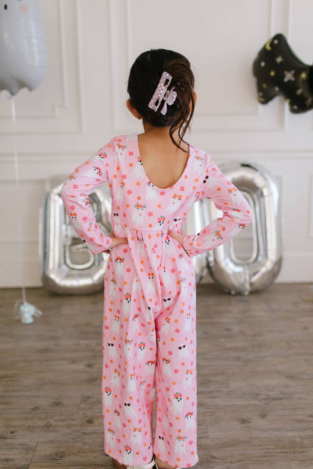 Floral Ghost Romper