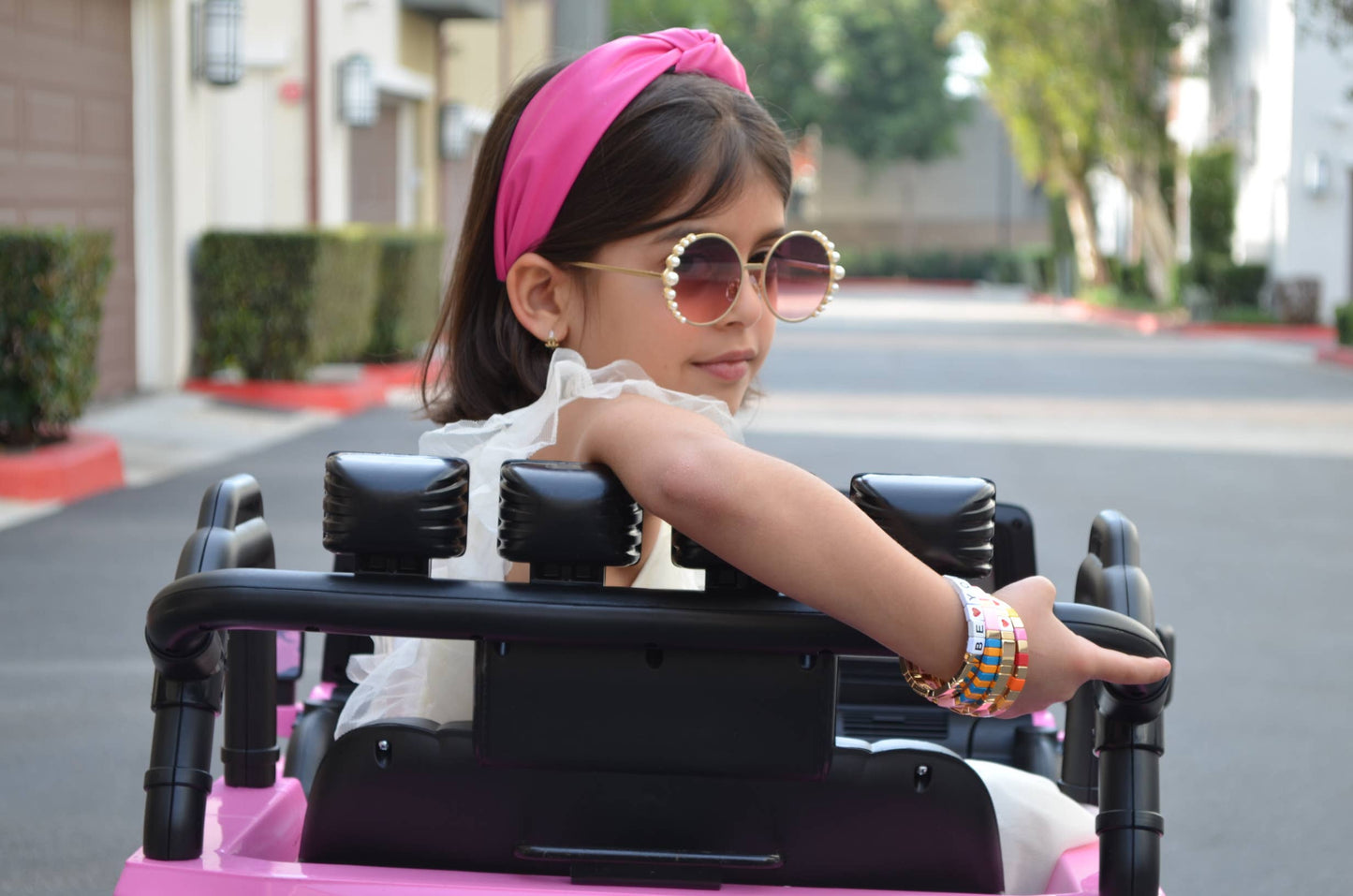 Round Pearls Sunglasses