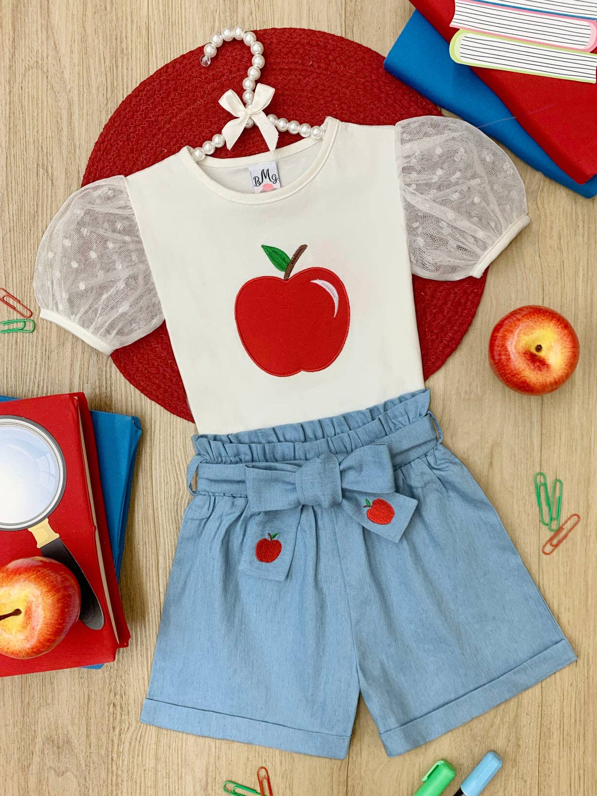 Apple Puff Sleeve Set