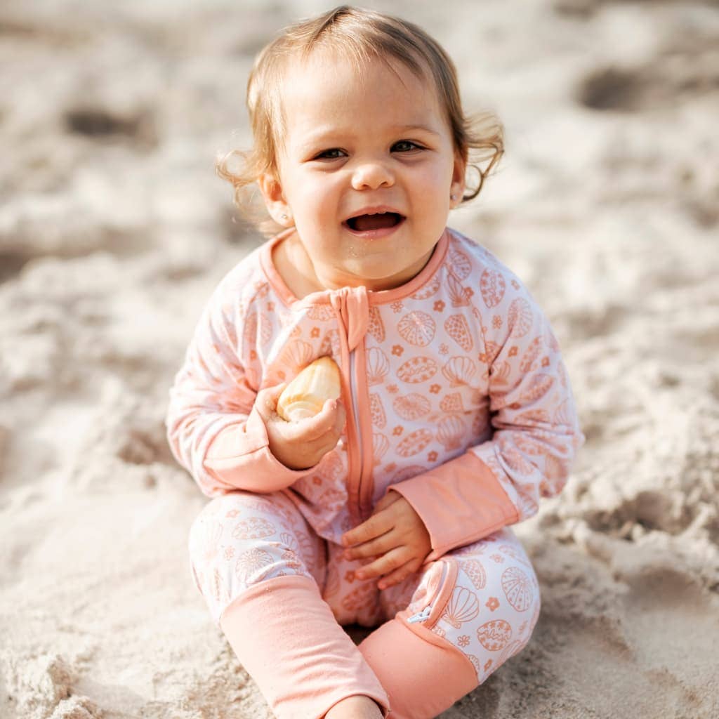 Shell-abrate Baby Bamboo Coverall