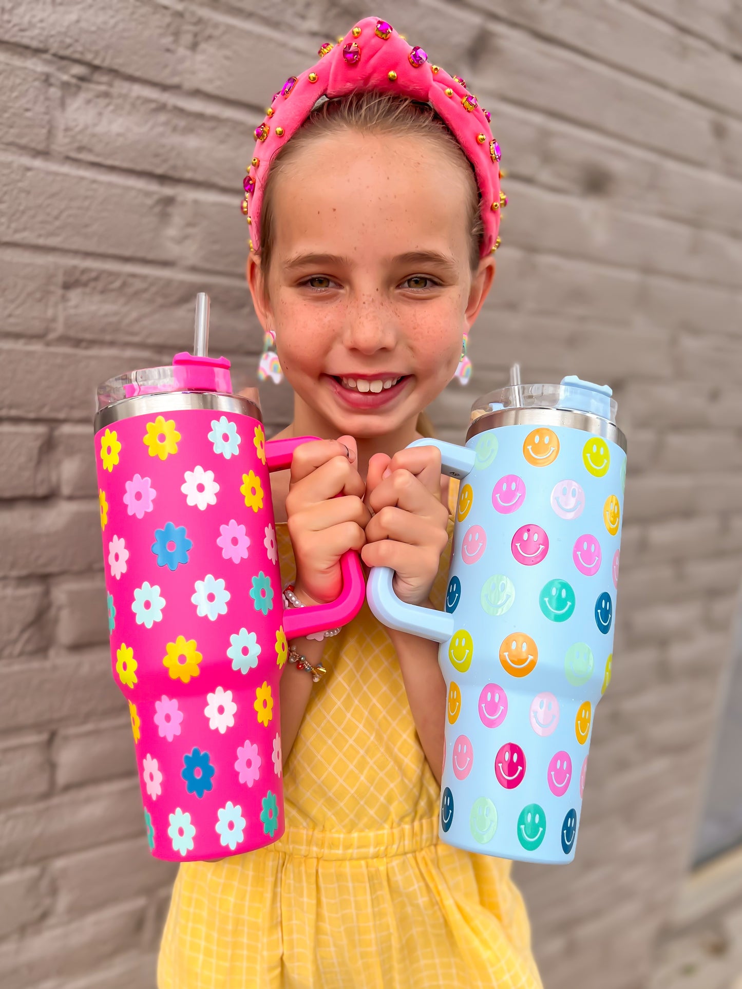 40oz Tumbler with Handle | Choose Your Color