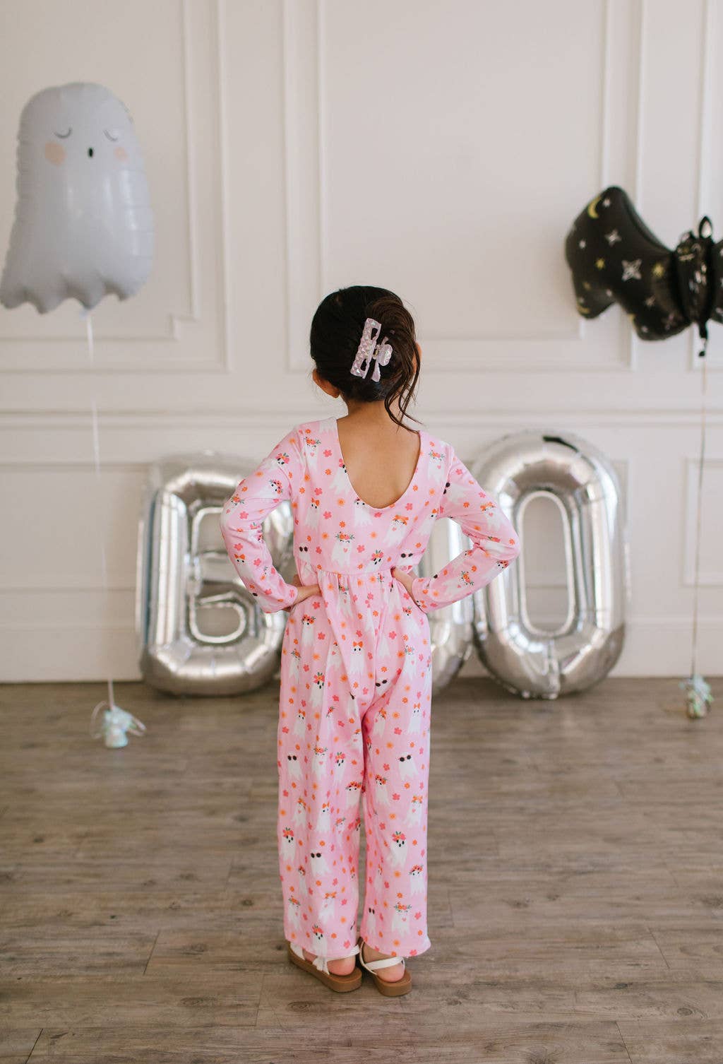 Floral Ghost Romper