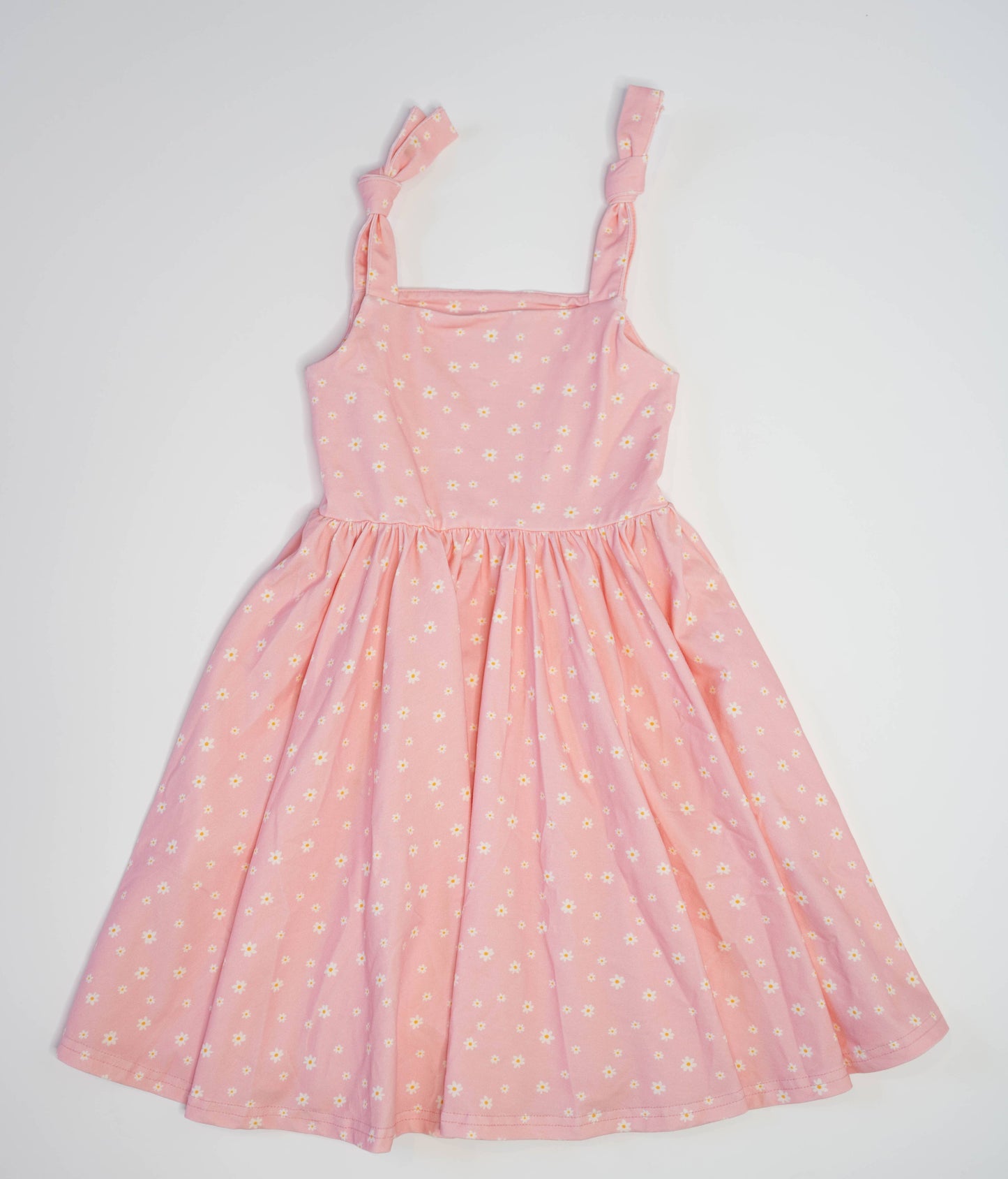 Valerie Dress in Pink Petals | Pocket Twirl Dress
