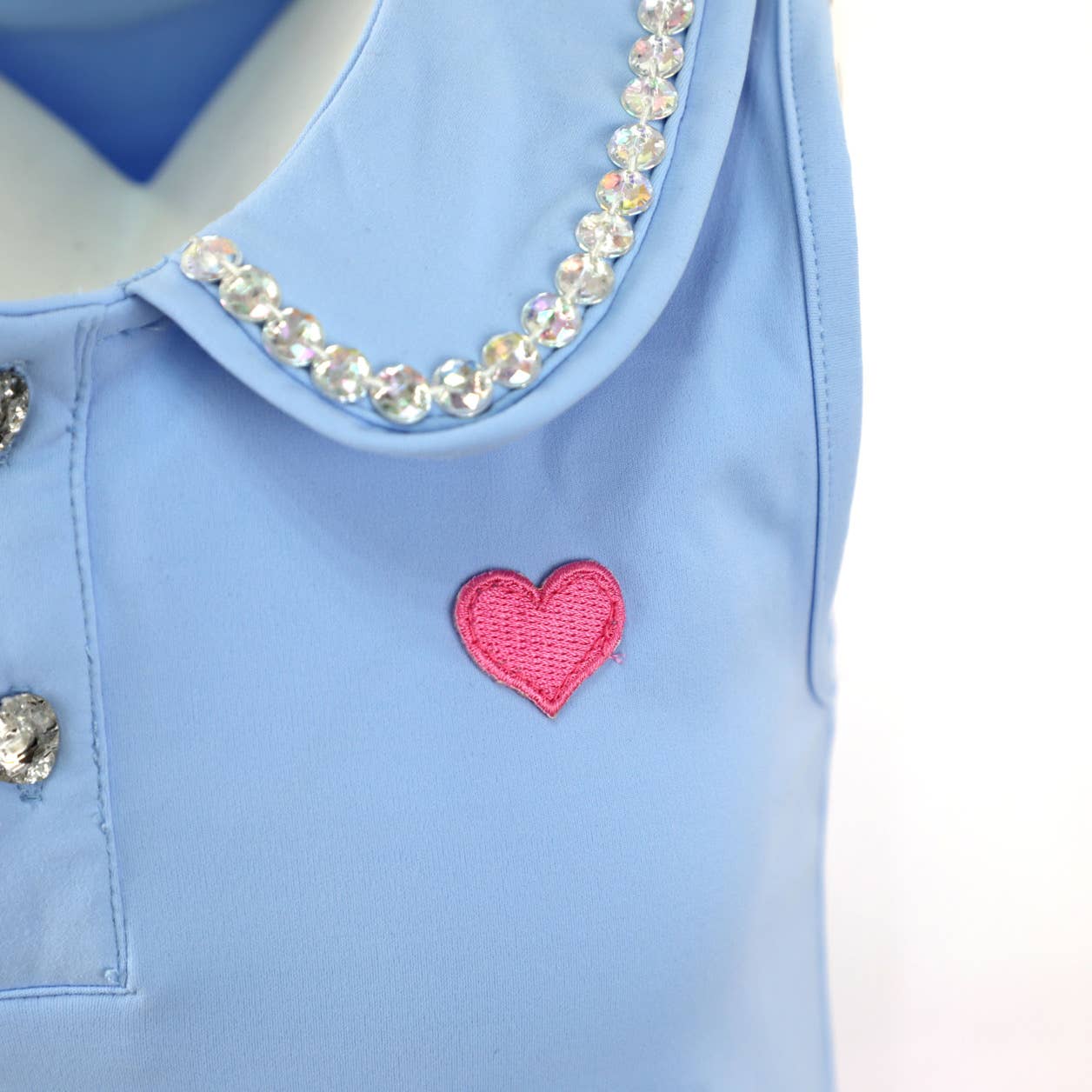 Girls Embellished Pleaded Athletic Golf Dress