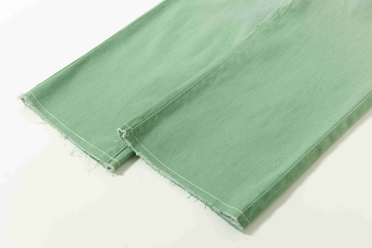 Gradient Green Jeans For Kids Girls