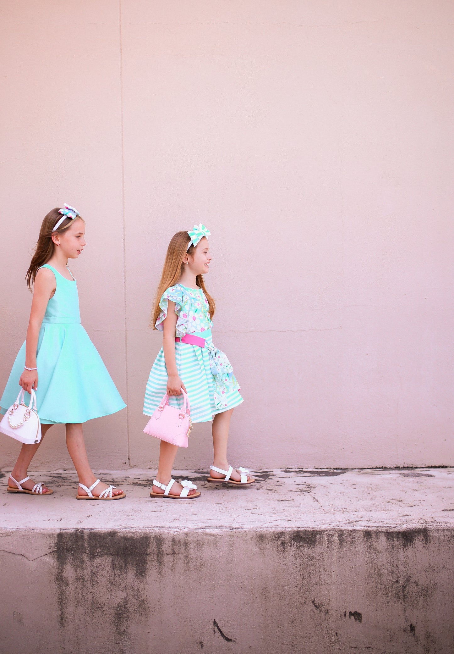 Mint Stripes Dress