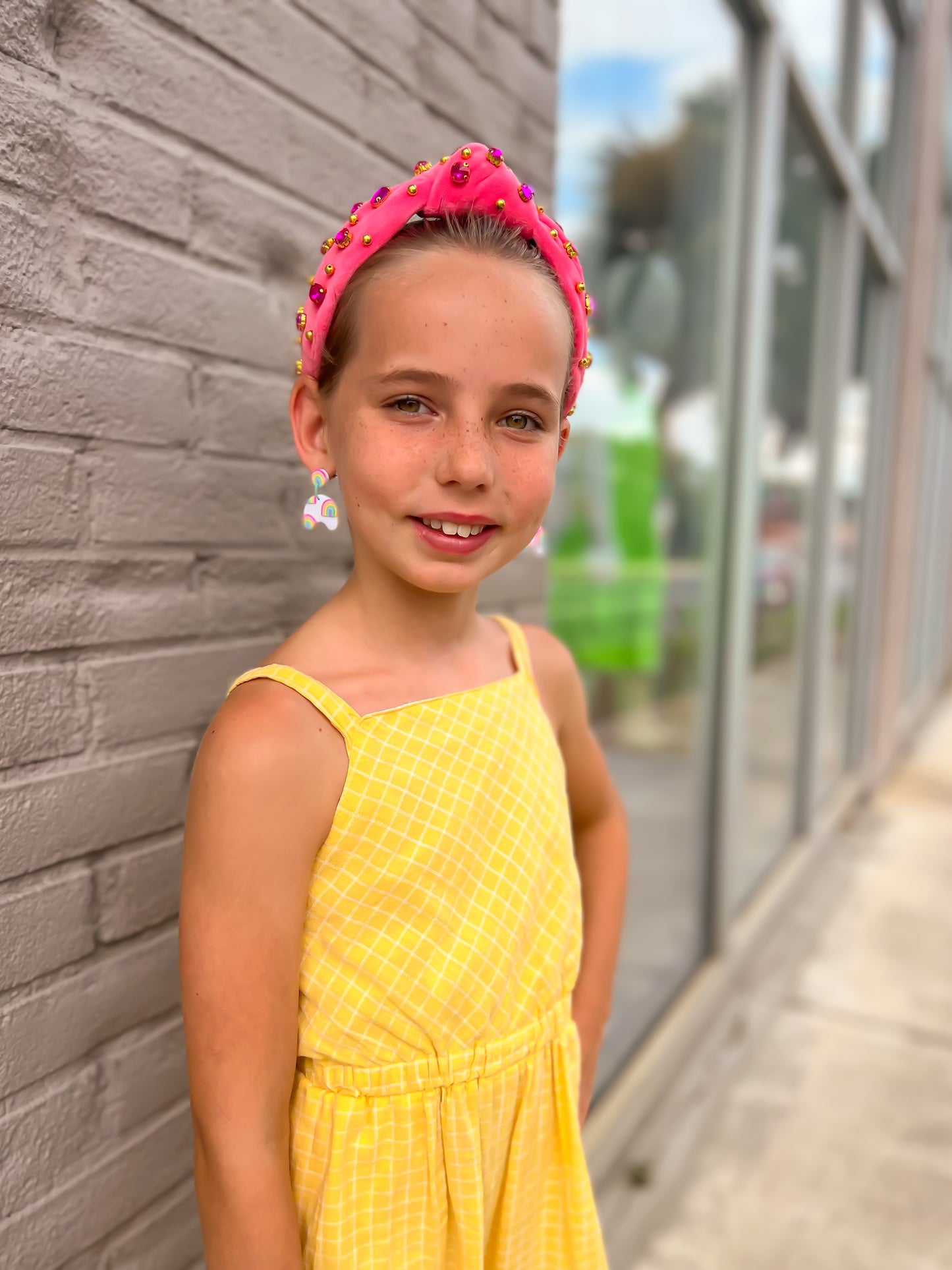 Velvet Pink Headband | Knot Headband