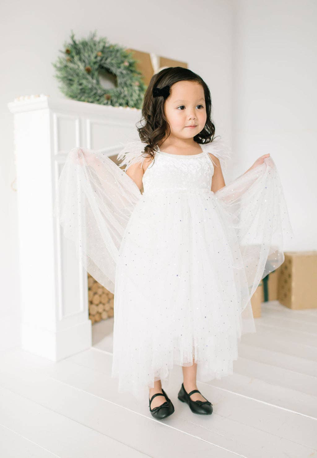 Jolie Dress in Fresh Snow | Girls Special Occasion | dressy