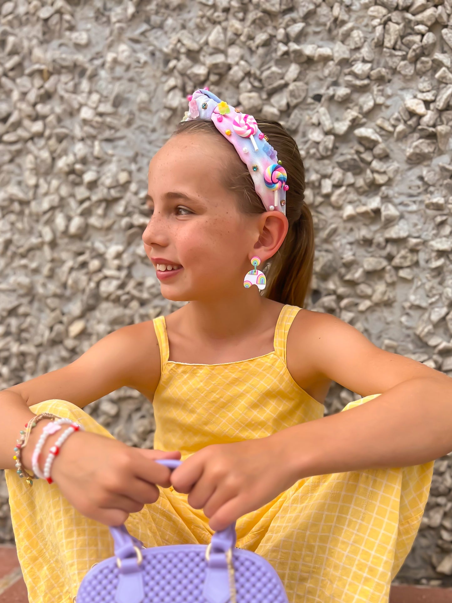 Candyland Headband | Embellished Knot Headbans