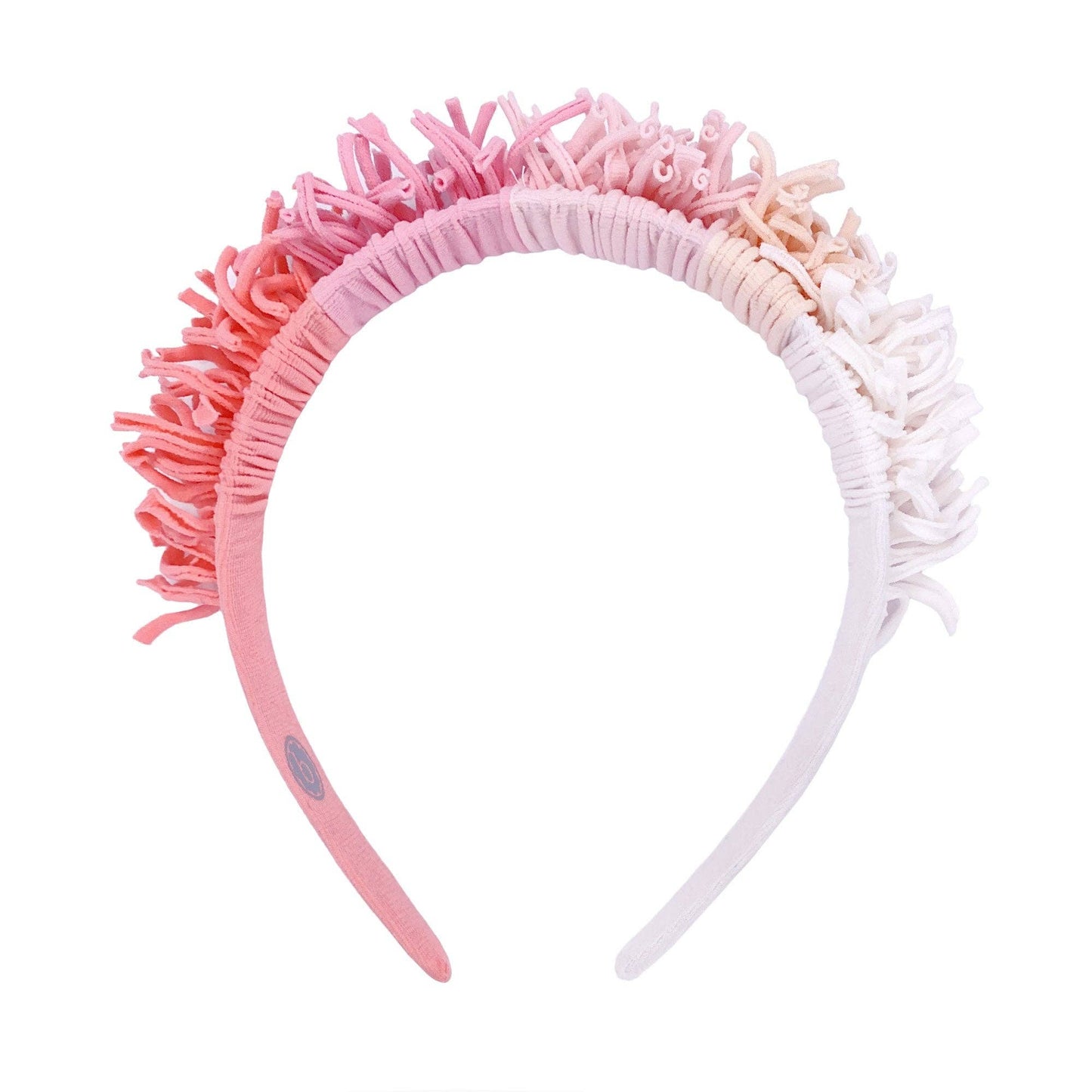 FRINGE HARD HEADBAND: pink