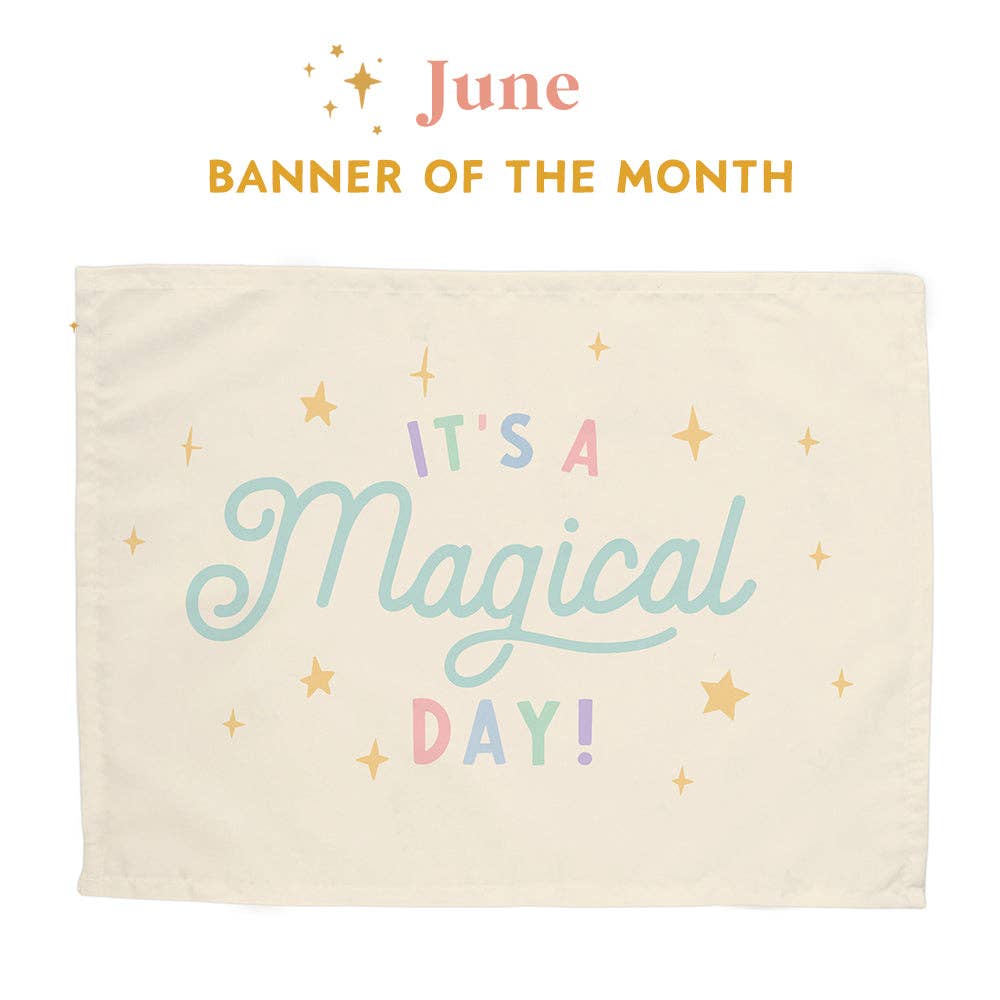 June: Banner of The Month Magical Day