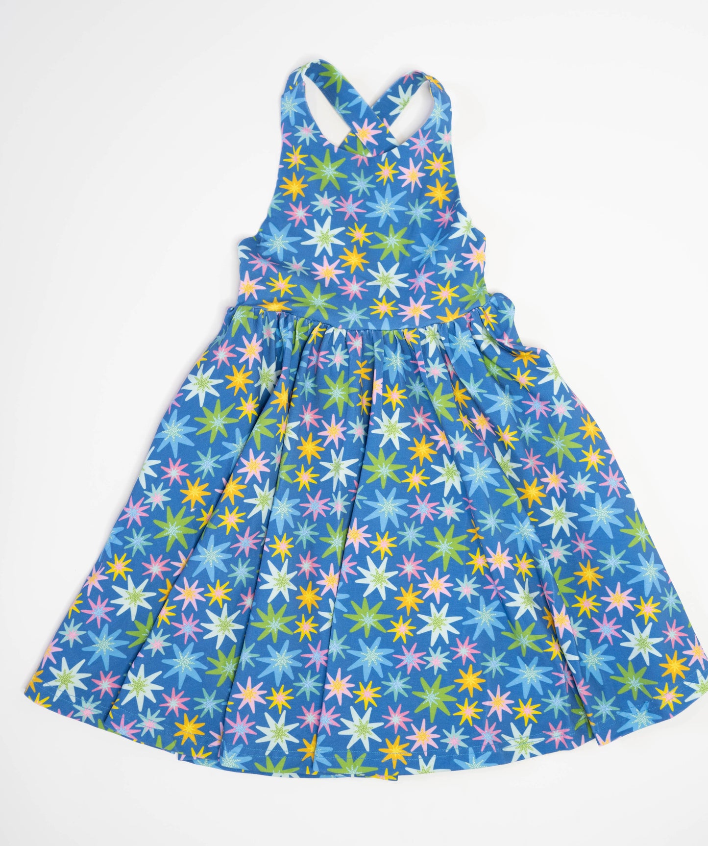 Sofia Dress in Color Burst | Pocket Twirl Dress