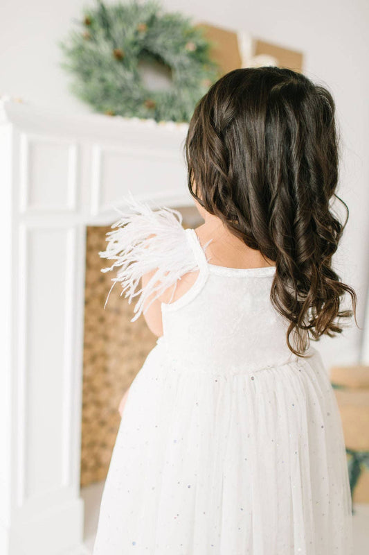 Jolie Dress in Fresh Snow | Girls Special Occasion | dressy