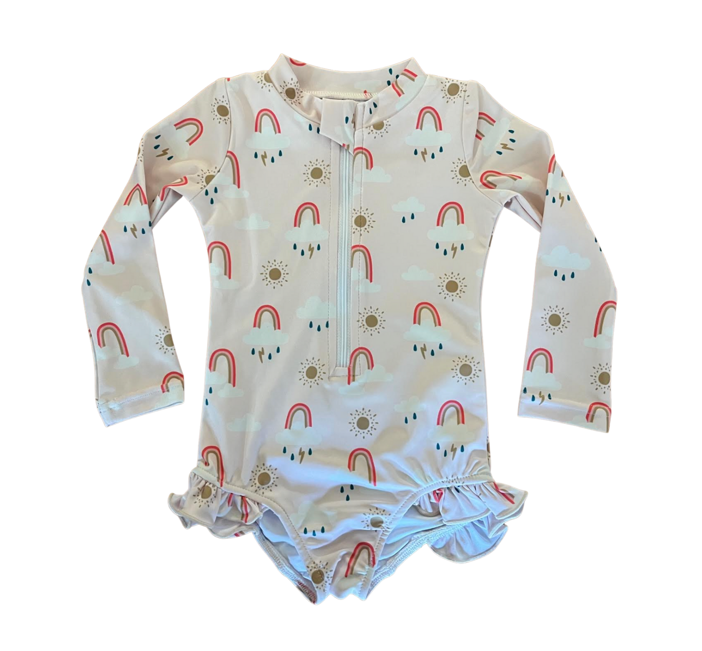 Kids and Baby Swimsuit Rash guard - She's Electric!
