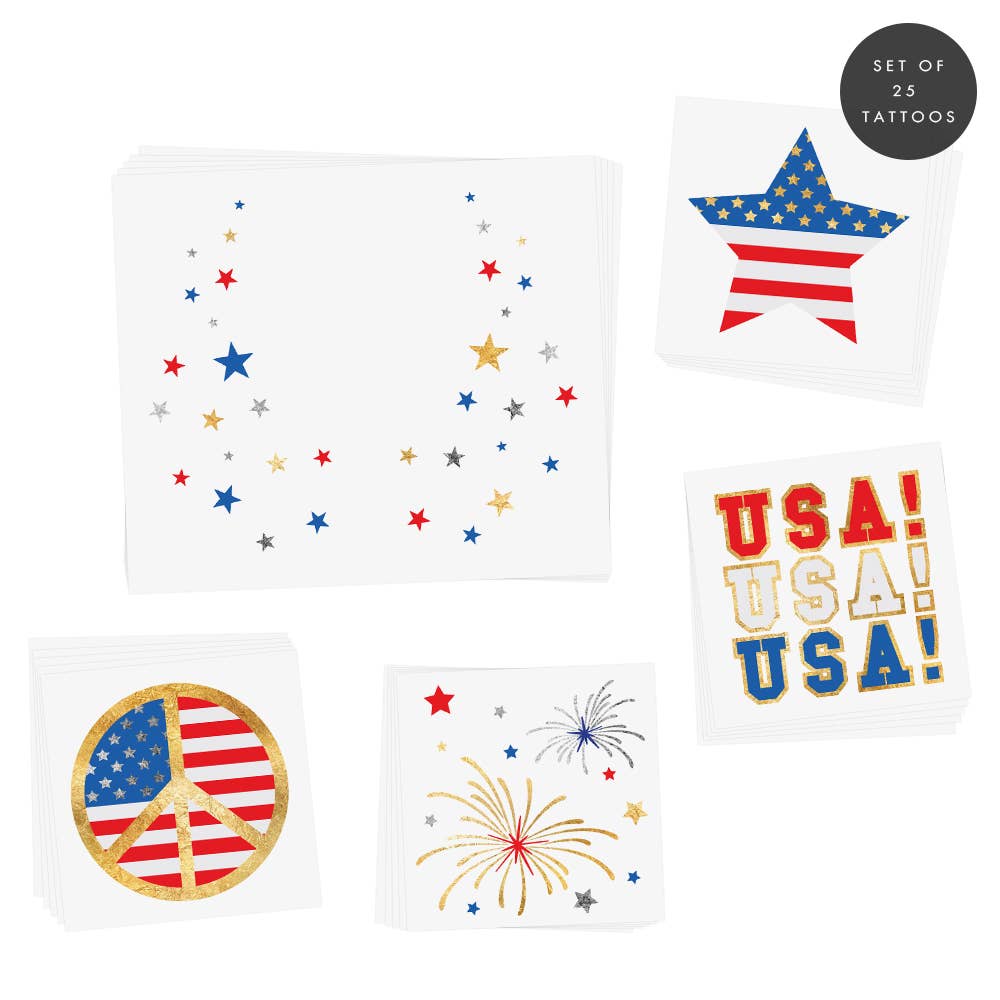 American Spirit Variety Set - Temporary Tattoo