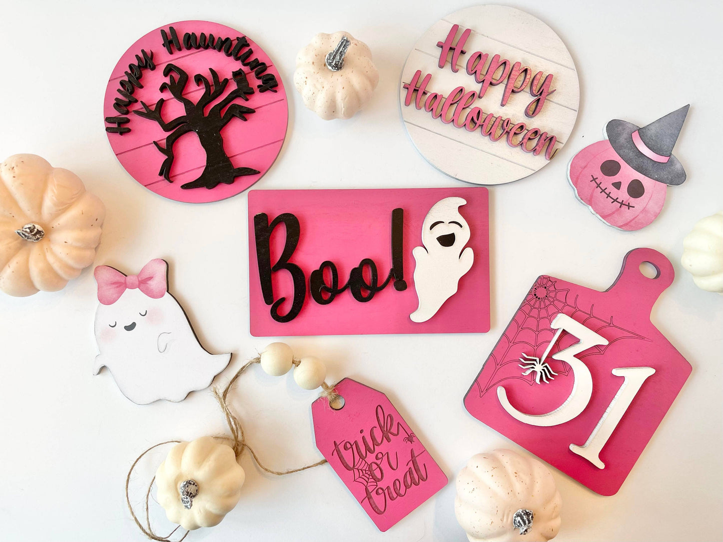 Halloween Mini Decor Signs