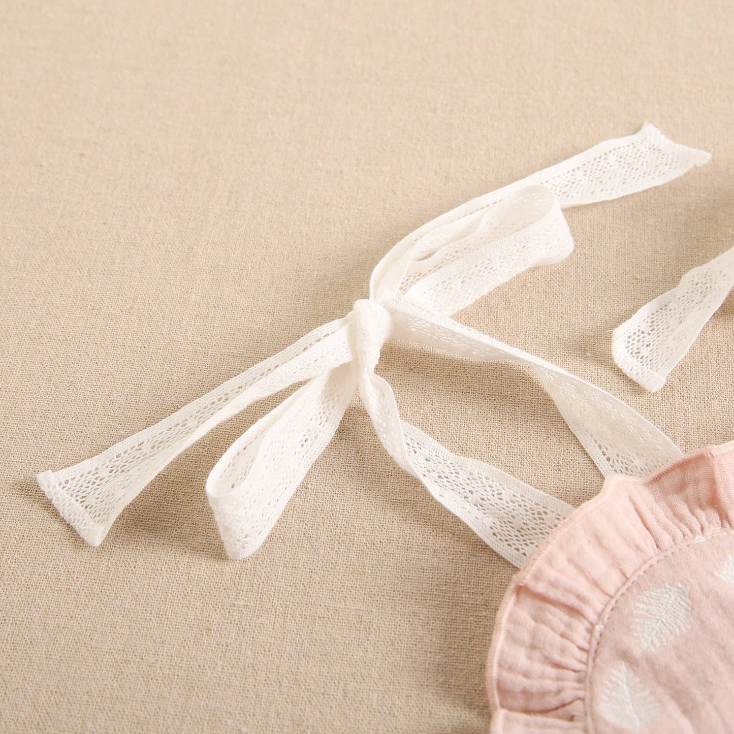 Girl's Strapless Dress in Bambula Fabric with Embroidery