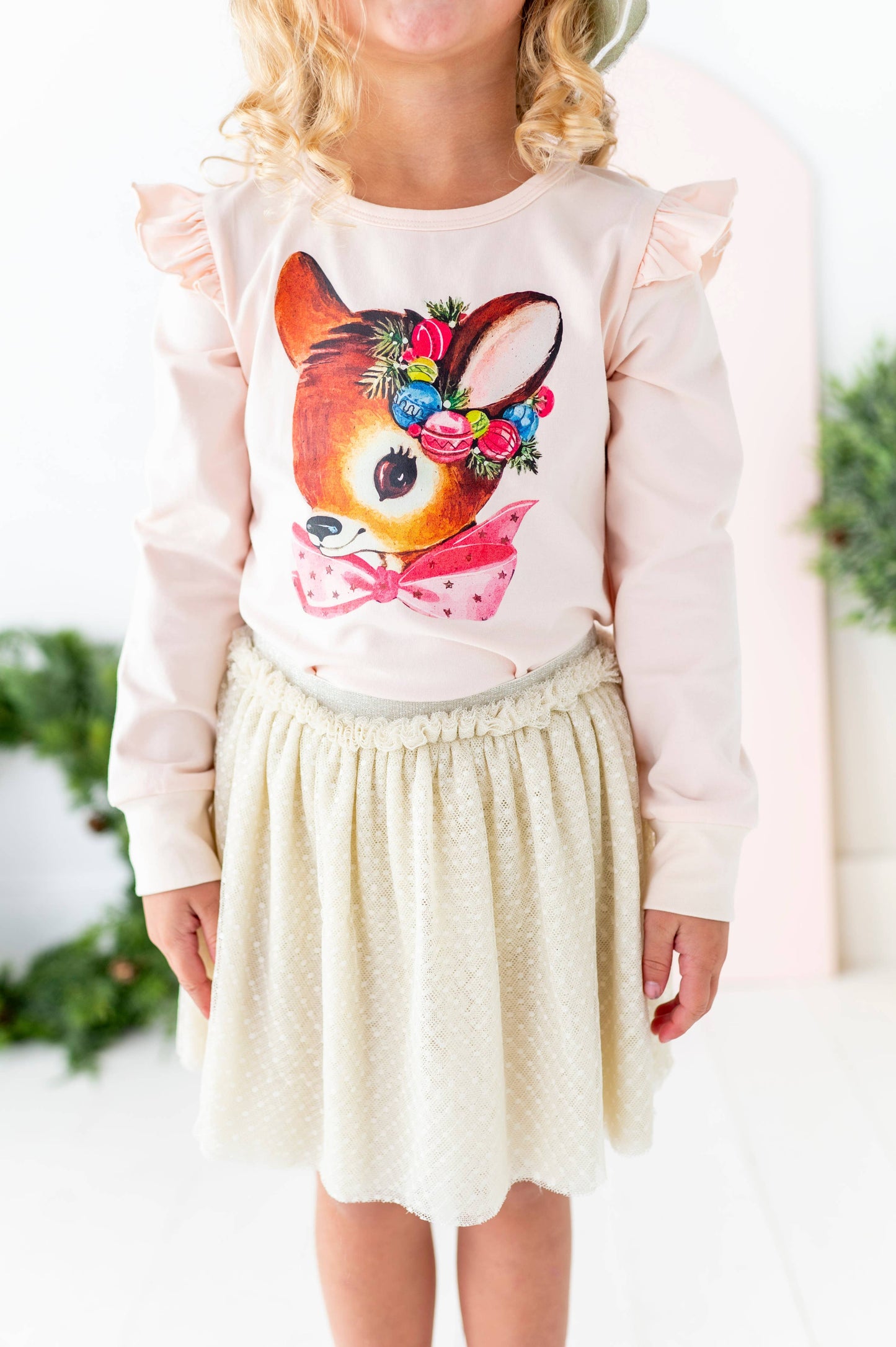 Cream | Dottie Tulle Skort