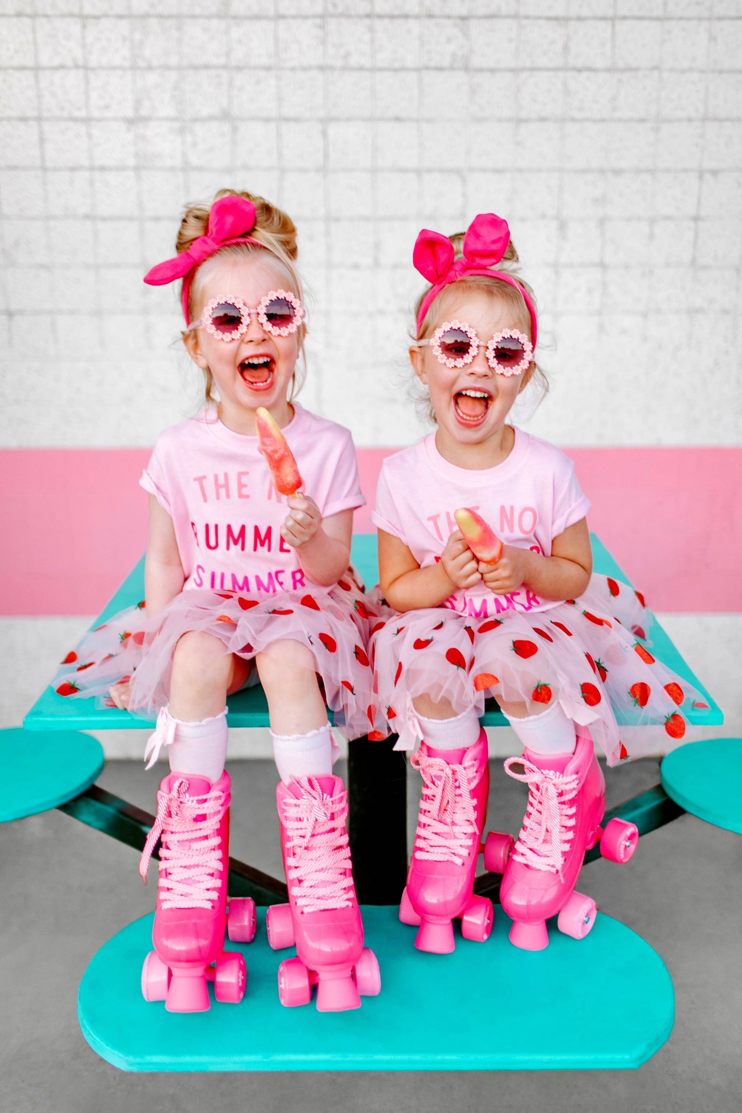 No Bummer Summer Pink Tee, Toddler Summer Clothing, Tshirt