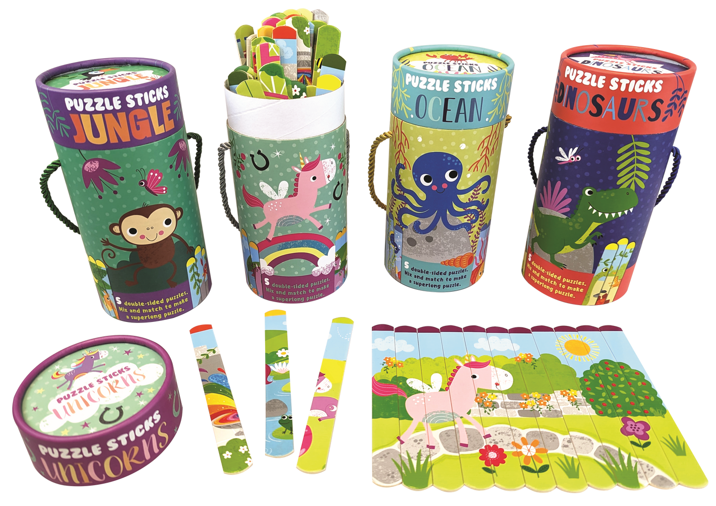 Puzzle Sticks: Unicorns