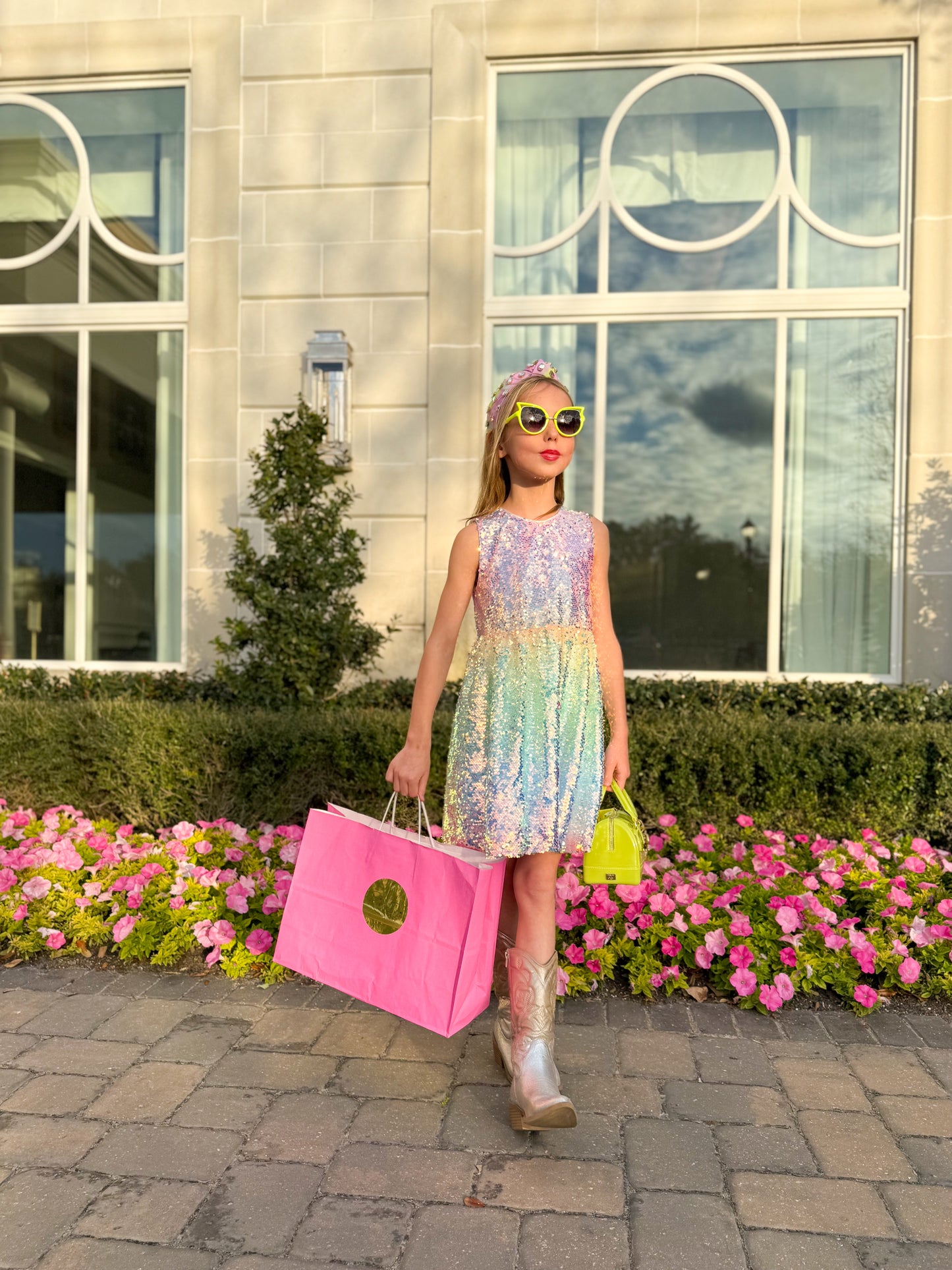 Ombre Sequin Dress