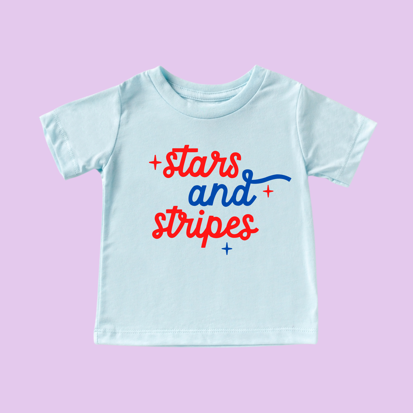 Stars and Stripes Toddler and Youth 4th of July Shirt