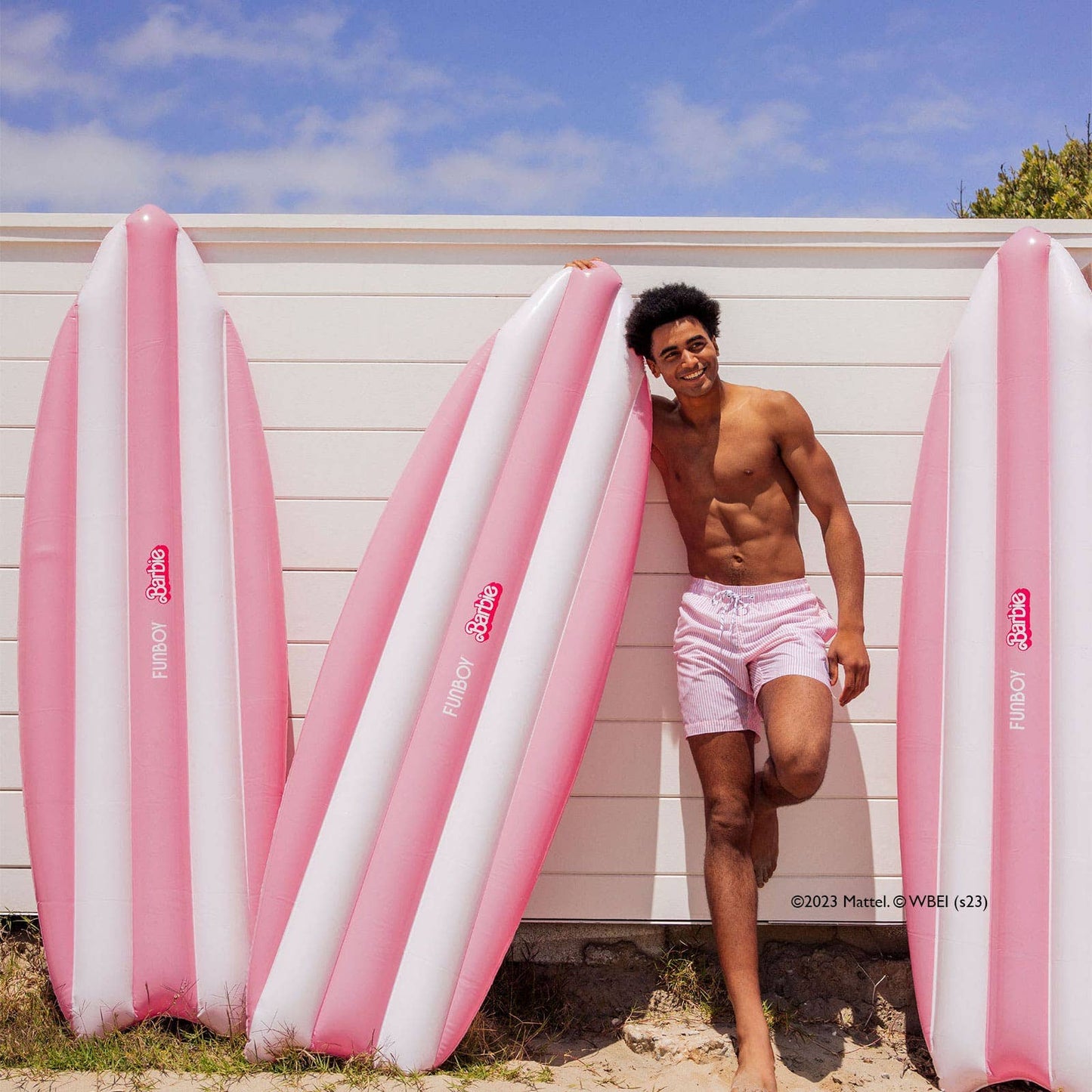 Barbie™ The Movie x FUNBOY Inflatable Surfboard Pool float