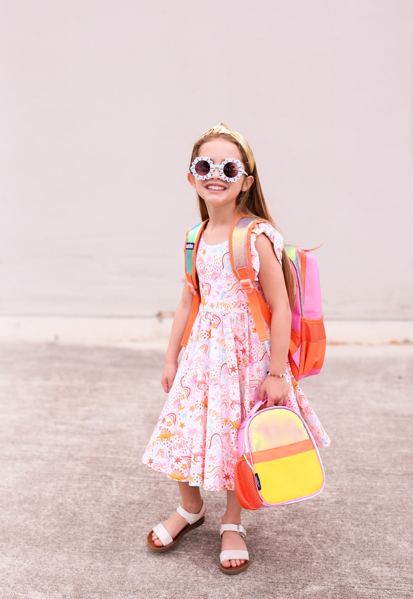 Orange Shimmer Clip-in Lunch Box