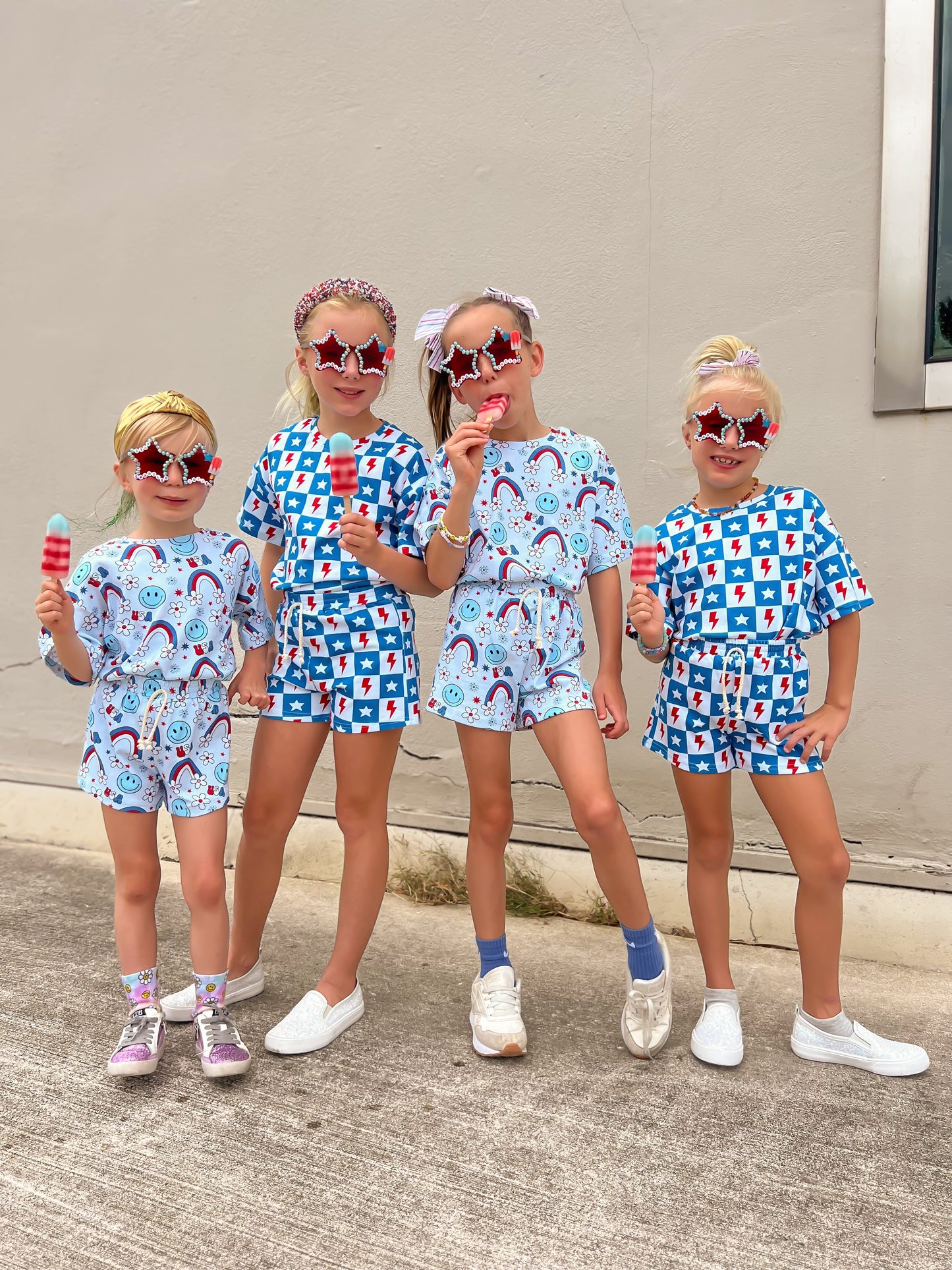 Shorts Set | Little Miss USA