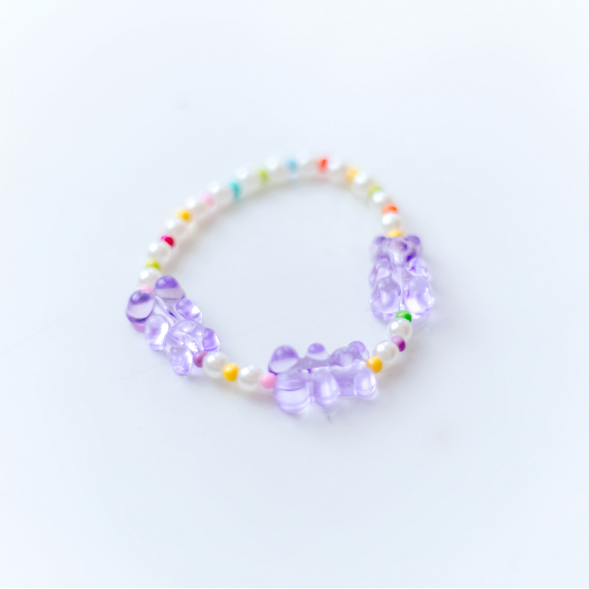 Gummy Bear Bracelet - Purple