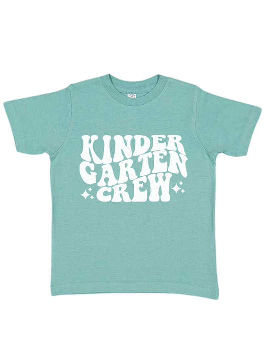 Kindergarten Crew Kids Back to School T-Shirt