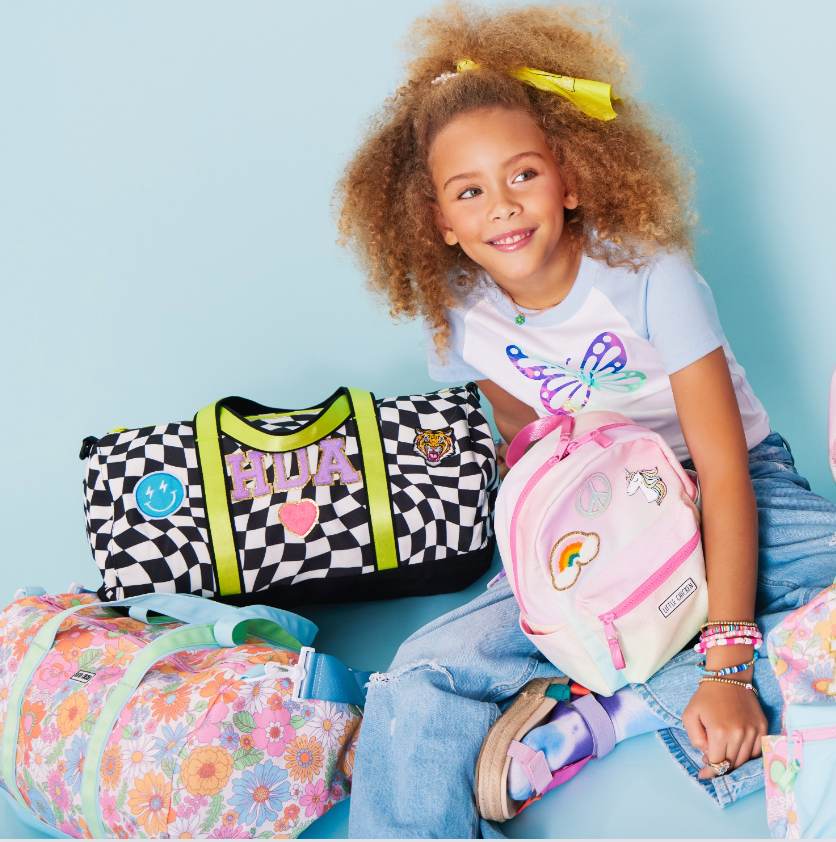 Kids Floral Duffle Bag