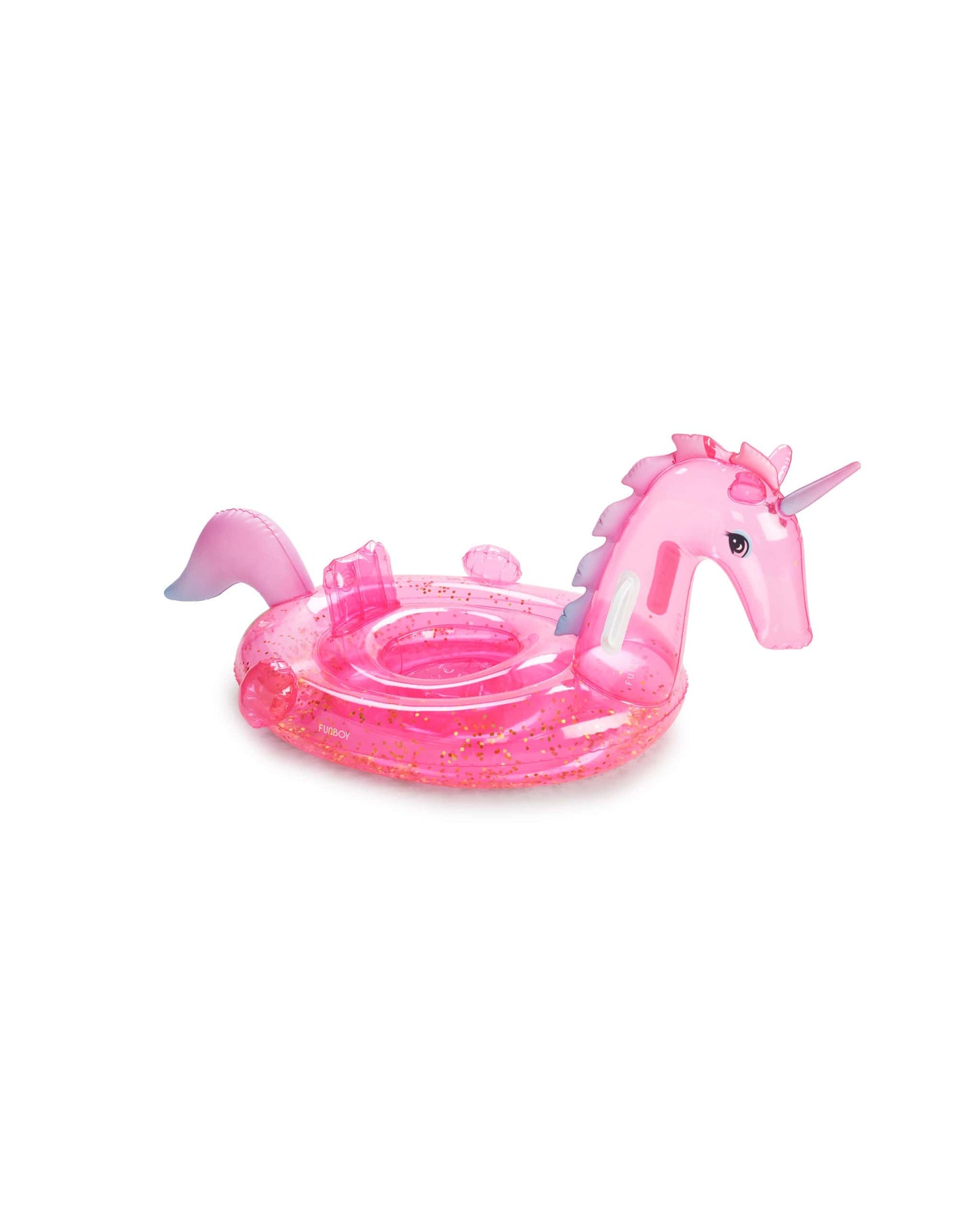 FUNBABY® Clear Pink Glitter Unicorn