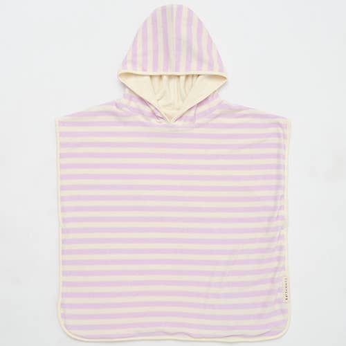 Kids Character Hooded Towel Princess Swan Soft Lilac