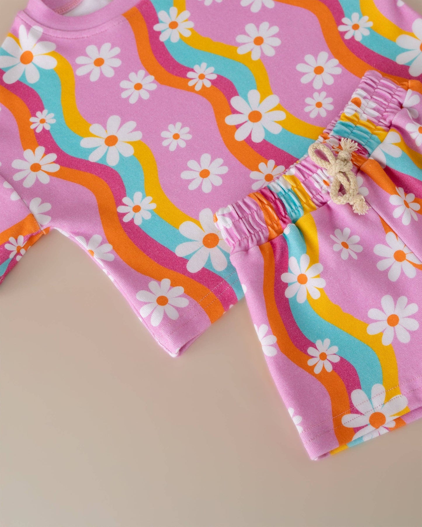 Baby & Kids Shorts Set | Groovy Daisy