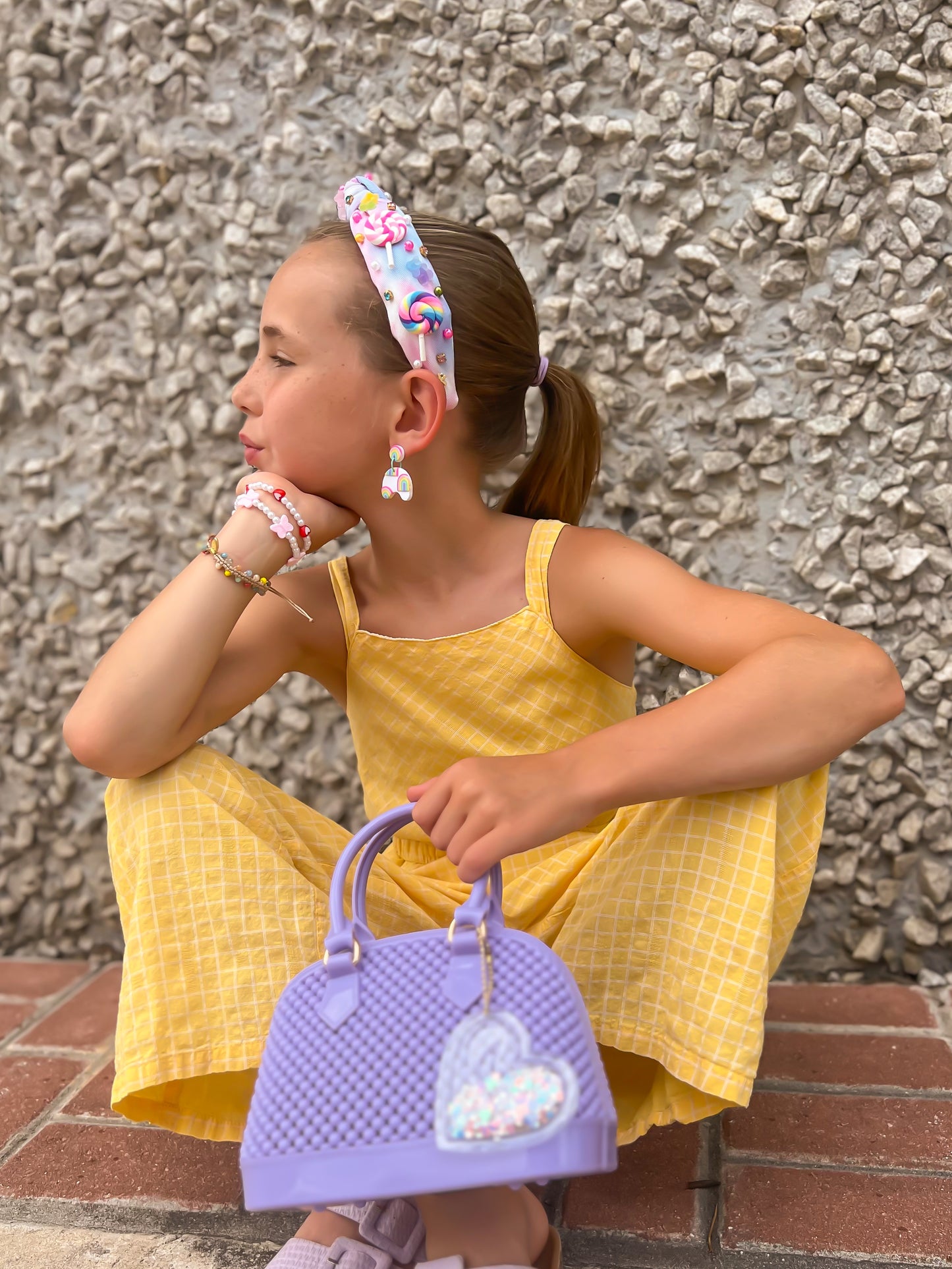 Candyland Headband | Embellished Knot Headbans