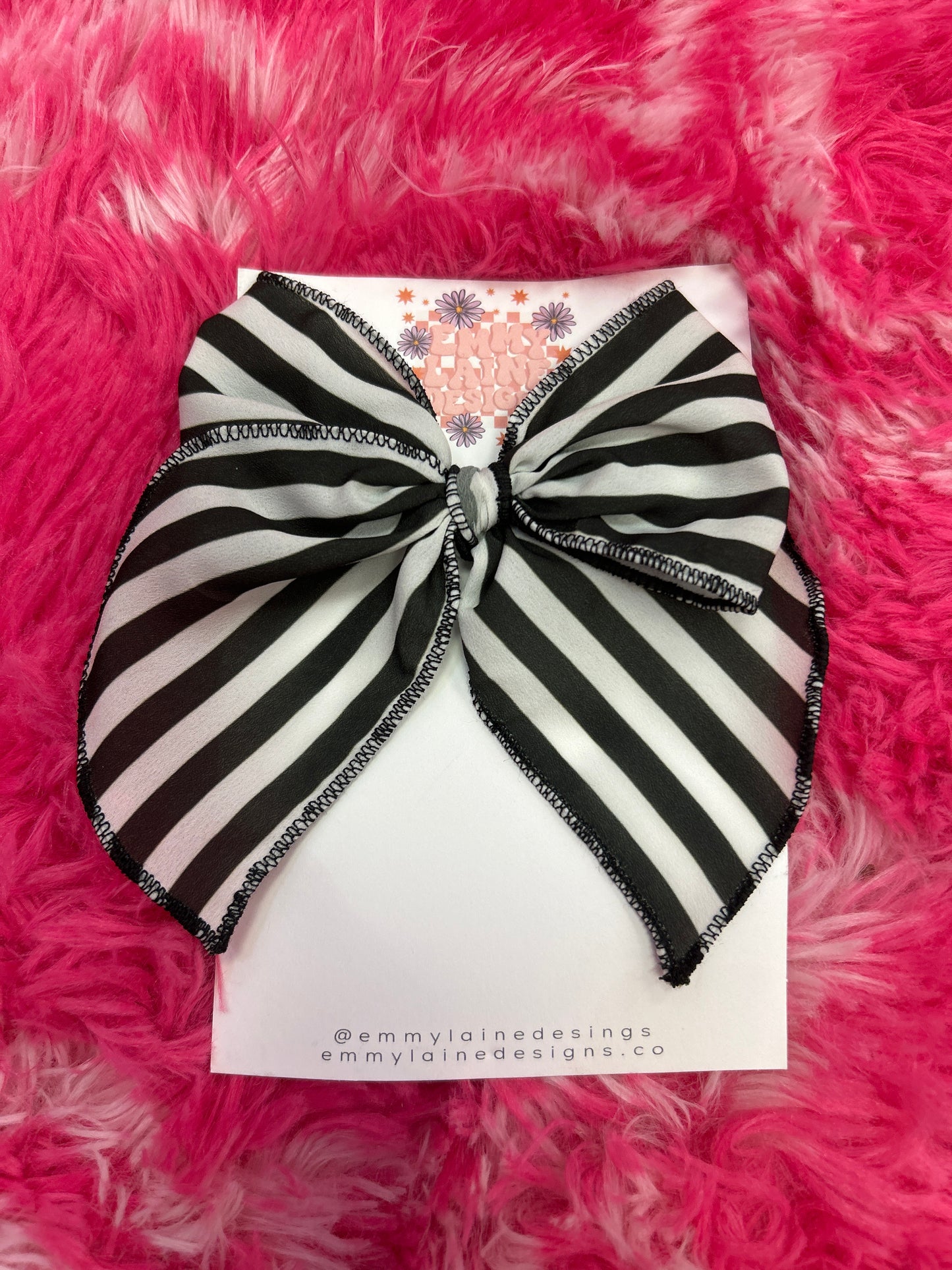 Bow striped and ghost